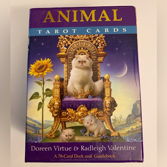 Animal Tarot Cards: A 78-card Deck and Guidebook – October 3, 2017 Hay House - Picture 2 of 4